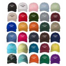 WORLD&apos;S BEST DAD Embroidered Low Profile Baseball Cap Dad Hats  Many Colors  eb-89403800